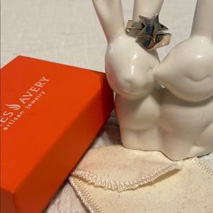 James Avery Shooting Star Ring 6.5